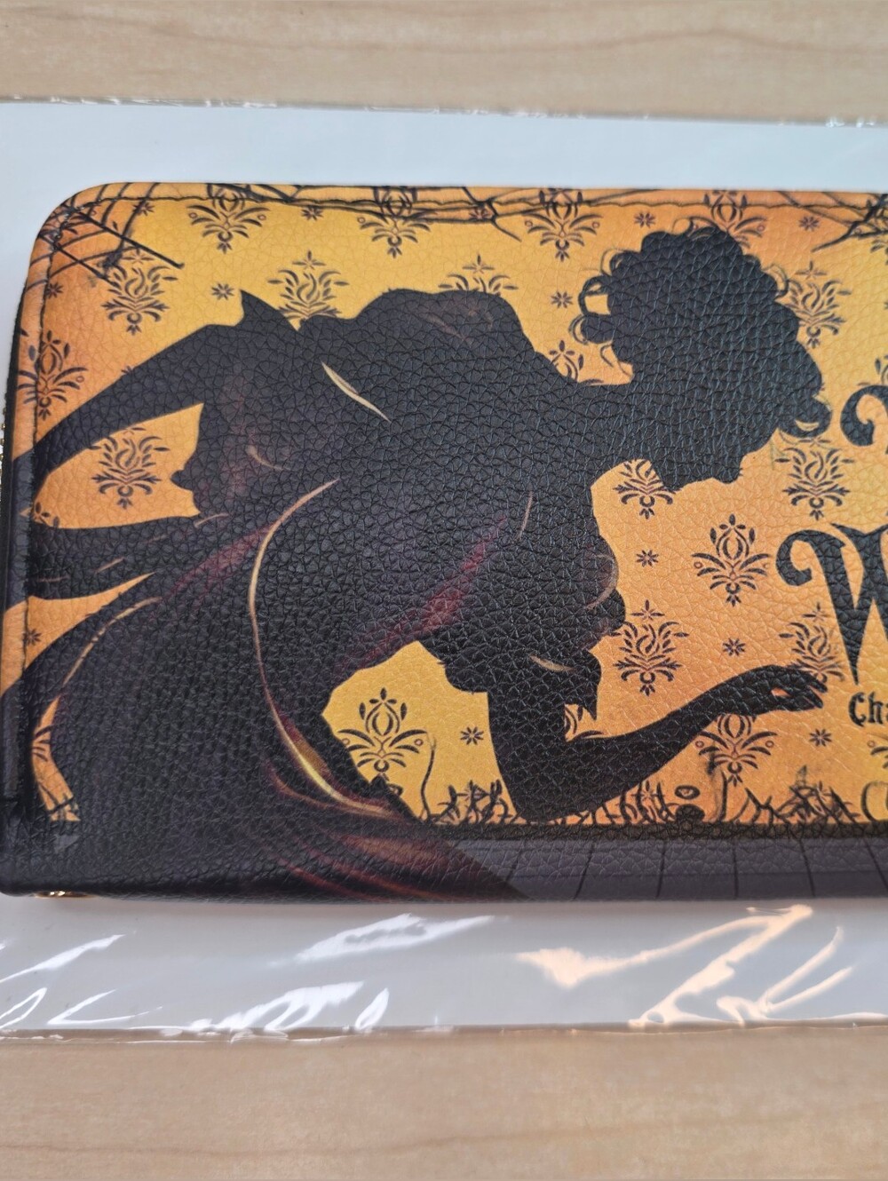 The Yellow Wallpaper Book Cover Zip Around Wallet Wristlet Literary DarkAcademia